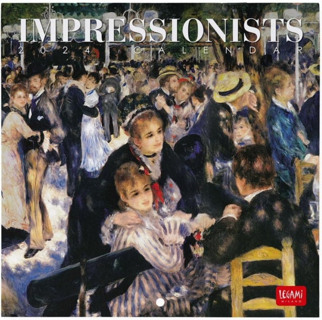 WALL CALENDARS - 2024 WALL CALENDAR - IMPRESSIONISTS - 18X18 - ART-8052694000004