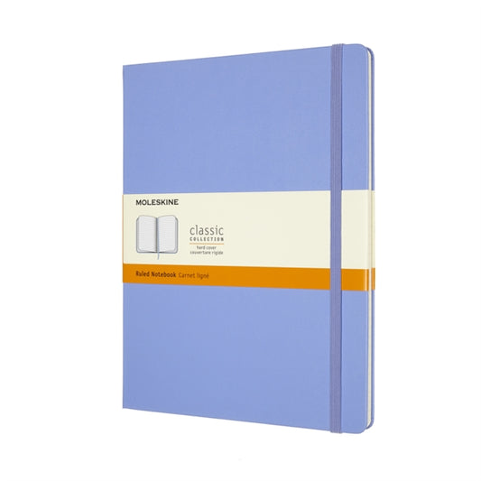 Moleskine Extra Large Ruled Hardcover Notebook : Hydrangea Blue-8056420850833