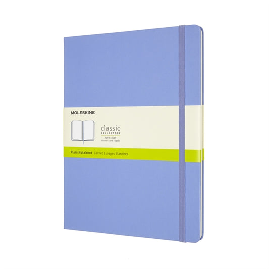 Moleskine Extra Large Plain Hardcover Notebook : Hydrangea Blue-8056420850840