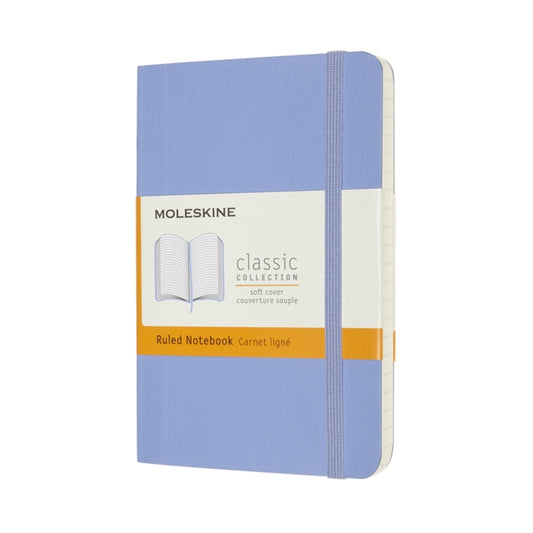 Moleskine Pocket Ruled Softcover Notebook : Hydrangea Blue-8056420850918