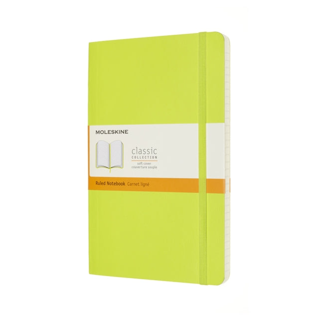 Moleskine Large Ruled Softcover Notebook: Lemon Green-8056420850994