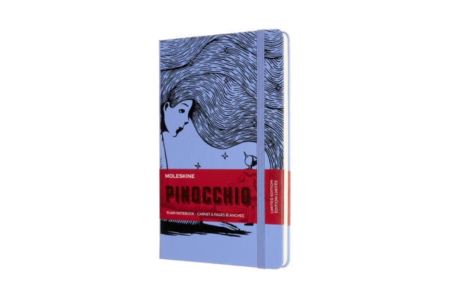 Moleskine Limited Edition Pinocchio Large Plain Notebook : The Fairy-8056420853667