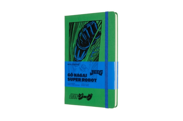 Moleskine Limited Edition Go Nagai Super Robot Large Plain Notebook : Jeeg Robot-8056420853742