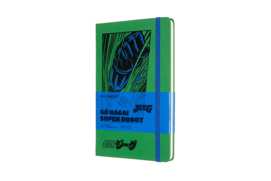 Moleskine Limited Edition Go Nagai Super Robot Large Plain Notebook : Jeeg Robot-8056420853742
