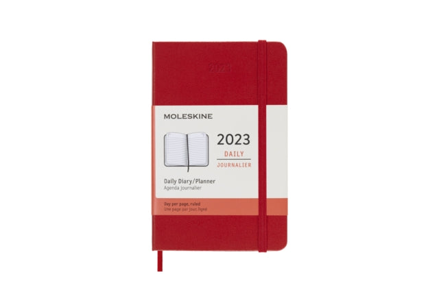 MOLESKINE 2023 12MONTH DAILY POCKET HARD-8056420859638