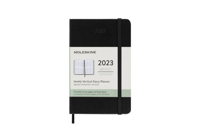 MOLESKINE 2023 12MONTH WEEKLY POCKET HAR-8056420859966