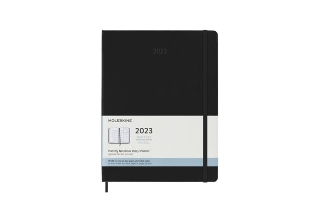 MOLESKINE 2023 12MONTH MONTHLY EXTRA LAR-8056598851007
