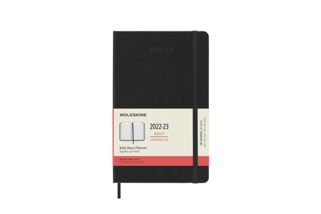 MOLESKINE 2023 18MONTH DAILY LARGE HARDC-8056598851045