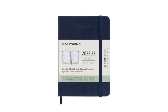 MOLESKINE 2023 18MONTH WEEKLY POCKET HAR-8056598851151