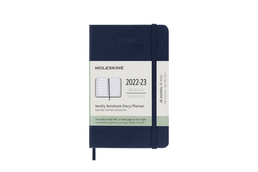 MOLESKINE 2023 18MONTH WEEKLY POCKET HAR-8056598851151