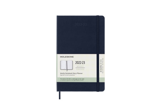 MOLESKINE 2023 18MONTH WEEKLY LARGE HARD-8056598851168