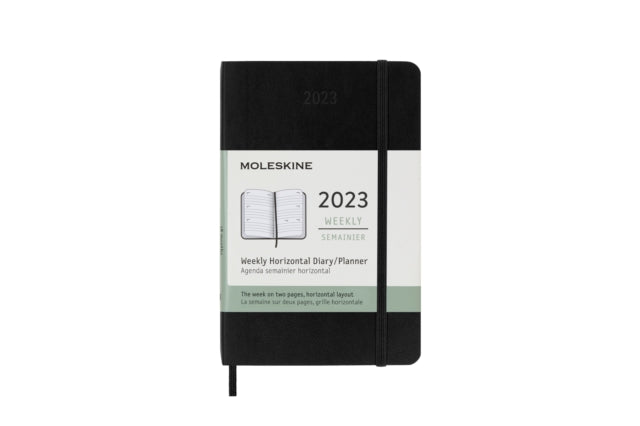 MOLESKINE 2023 12MONTH WEEKLY HORIZONTAL-8056598851359