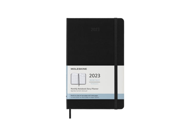 MOLESKINE 2023 12MONTH MONTHLY LARGE HAR-8056598851595