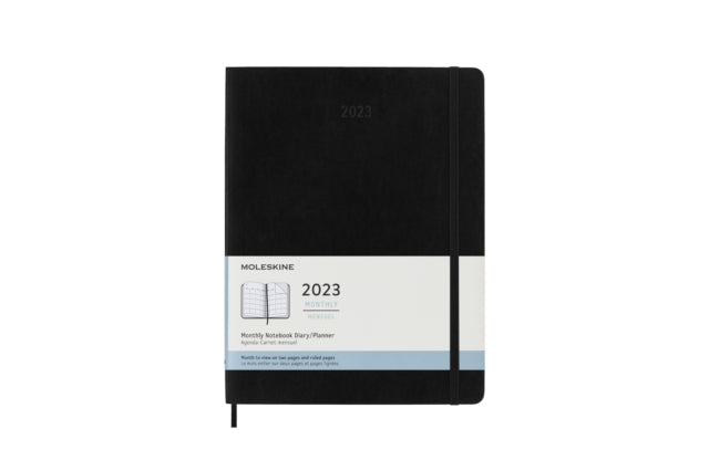 MOLESKINE 2023 12MONTH MONTHLY EXTRA LAR-8056598851601