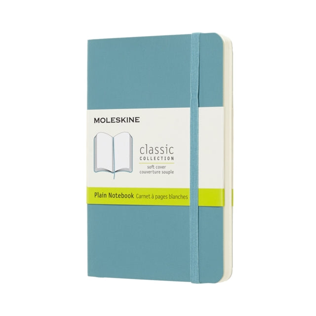 Moleskine Reef Blue Notebook Pocket Plain Soft-8058341715482