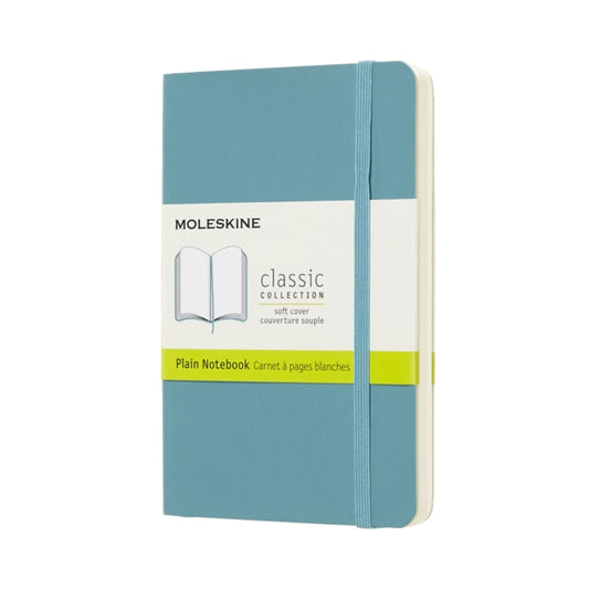 Moleskine Reef Blue Notebook Pocket Plain Soft-8058341715482
