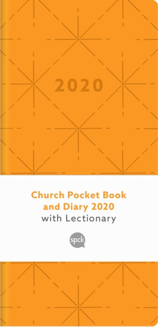 Church Pocket Book and Diary 2020 : Deco Orange-9780281082612