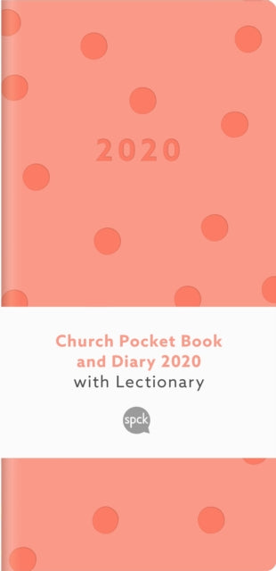 Church Pocket Book and Diary 2020 : Spot Blush-9780281082636