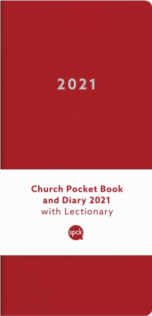 Church Pocket Book and Diary 2021 Red-9780281084494
