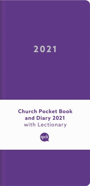 Church Pocket Book and Diary 2021 Purple-9780281084500