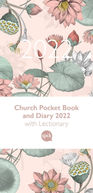 Church Pocket Book and Diary 2022 Pink Flowers-9780281085910
