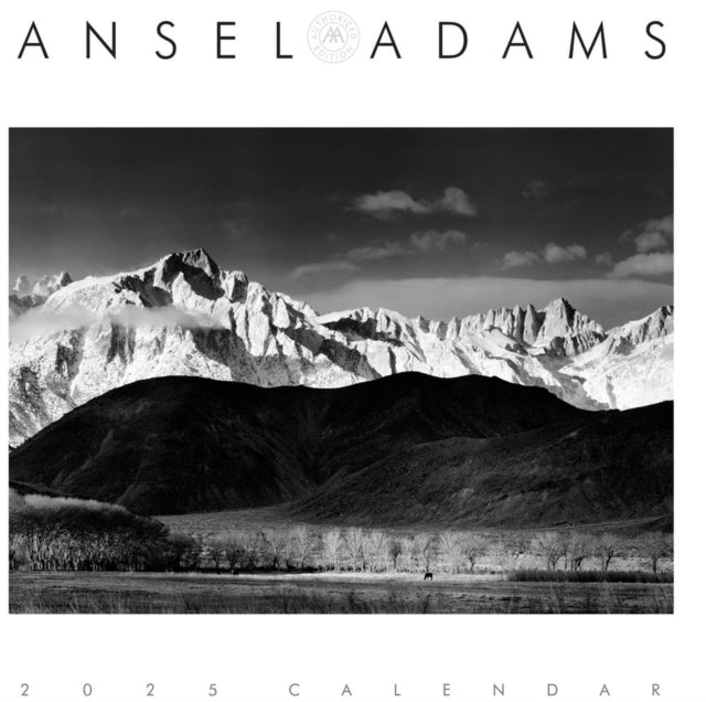 Ansel Adams 2025 Engagement Calendar : Authorized Edition: 12-Month Nature Photography Collection (Weekly Calendar and Planner)-9780316571609