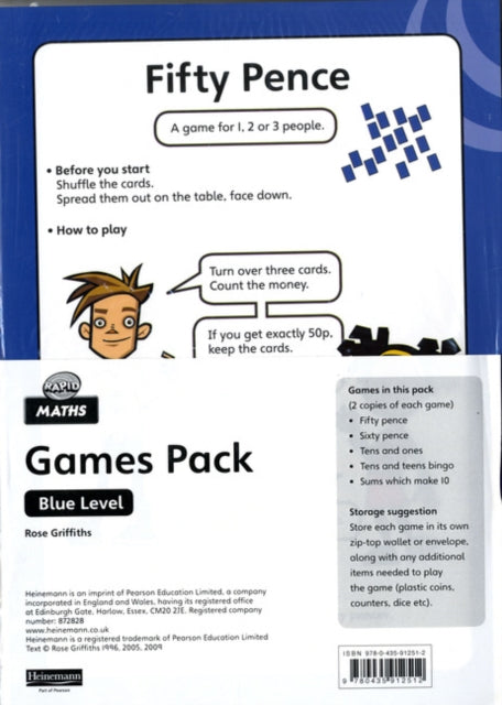 Rapid Maths: Stage 2 Games Pack-9780435912512