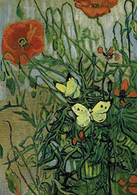 Van Gogh's Butterflies and Poppies Notebook-9780486846200
