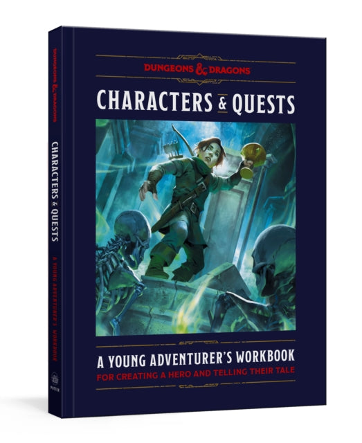 The Worldbuilder's Workbook for Young Adventurers (Dungeons & Dragons) : Create a Character, Tell Their Tale-9780593577707