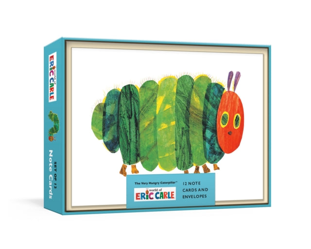 The Very Hungry Caterpillar: 12 Note Cards and Envelopes-9780593578629