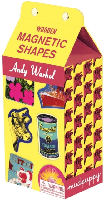 Andy Warhol Wooden Magnetic Shapes-9780735338067