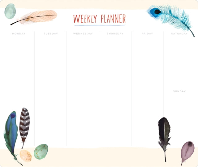 Feathers Desk Pad-9780735345034