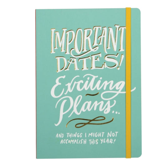 Ladyfingers Letterpress High Five Gilded Planner-9780735349780