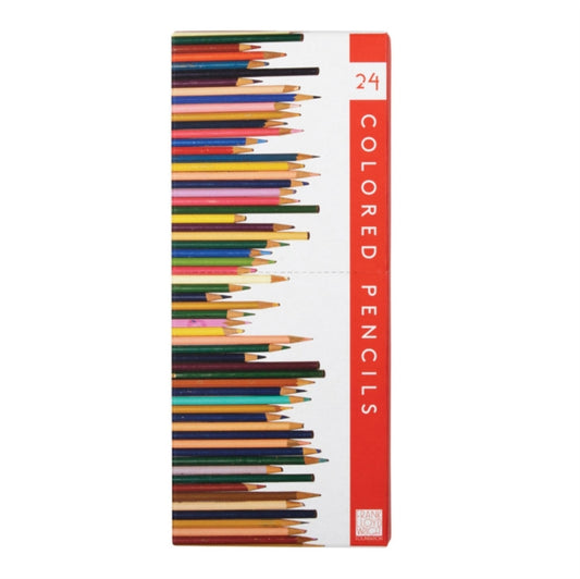 Frank Lloyd Wright Colored Pencils with Sharpener-9780735350953
