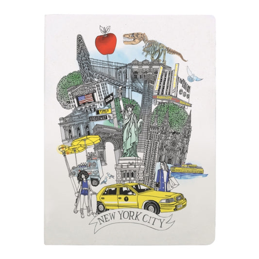 NYC Handmade Silkscreened Journal-9780735356115