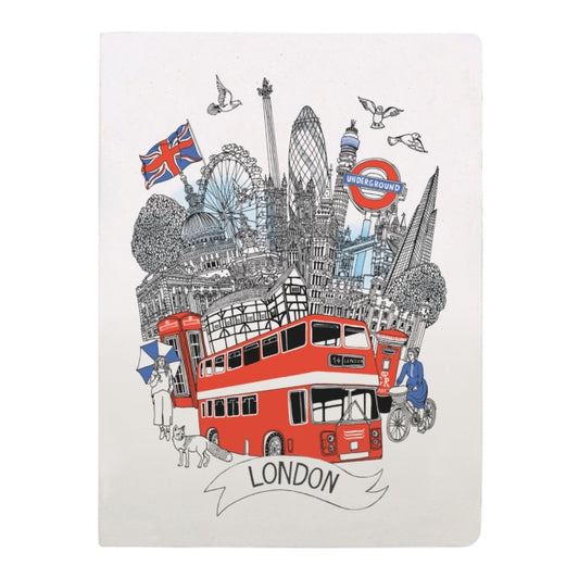 London Handmade Silkscreened Journal-9780735356122