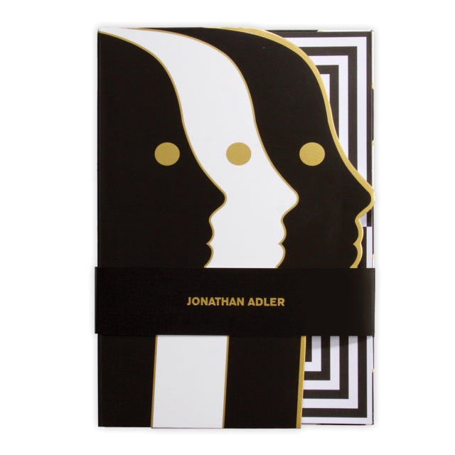Jonathan Adler Atlas A5 Die-cut Notebook-9780735366367