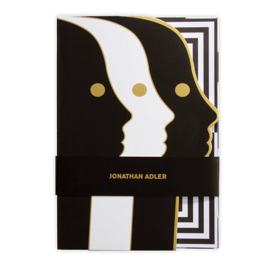 Jonathan Adler Atlas A5 Die-cut Notebook-9780735366367