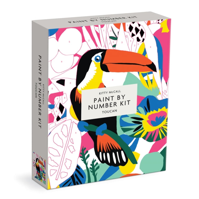 Kitty McCall Toucan Paint By Number Kit-9780735370500