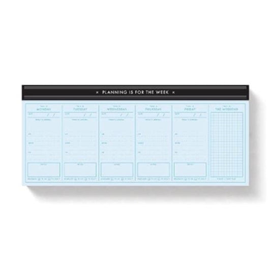 Planning Is For The Week Weekly Planner Pad-9780735370722