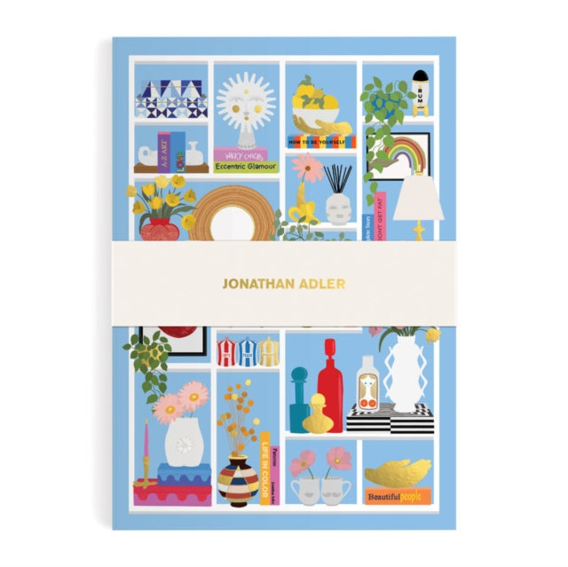 Jonathan Adler Shelfie A5 Softcover Journal-9780735378032