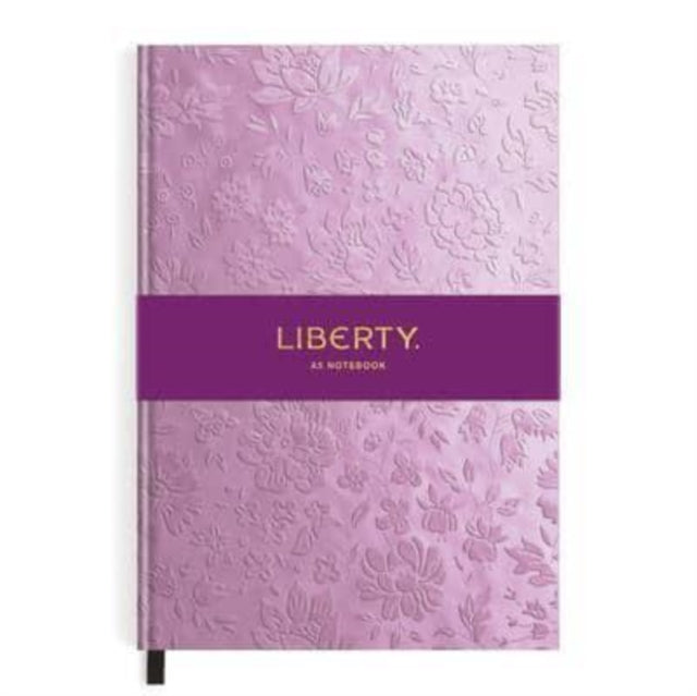 Liberty Vegan Leather Hardcover A5 Journal Pink-9780735378322