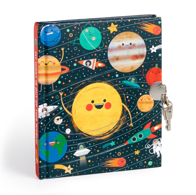 Solar System Locked Diary-9780735378742