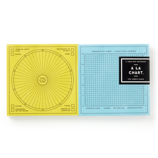 A La Chart Notepad Set of 2-9780735381131