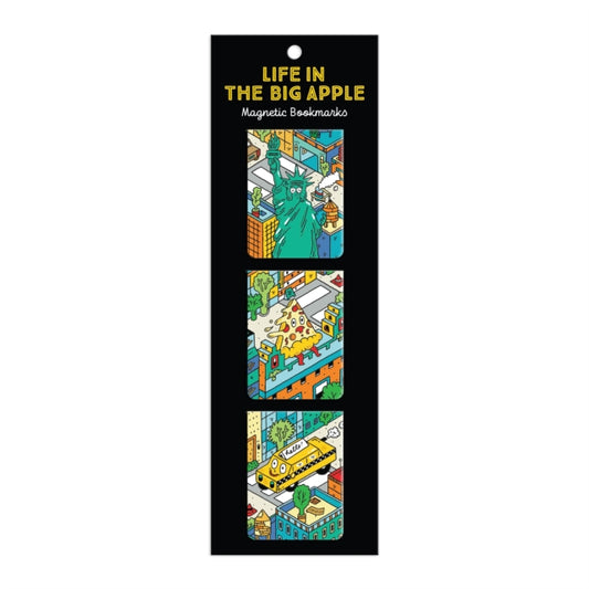 Life In The Big Apple Magnetic Bookmarks-9780735381421