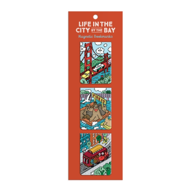Life In The City By The Bay Magnetic Bookmarks-9780735381438