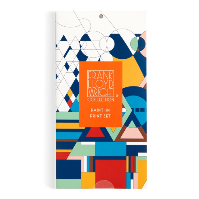 Frank Lloyd Wright Paint-In Postcard Set-9780735383258