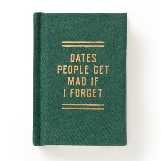 Dates People Get Mad If I Forget Tiny Diary-9780735384170