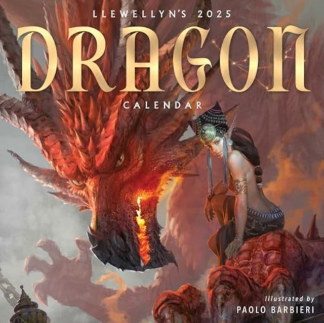 Llewellyn's 2025 Dragon Calendar-9780738771915