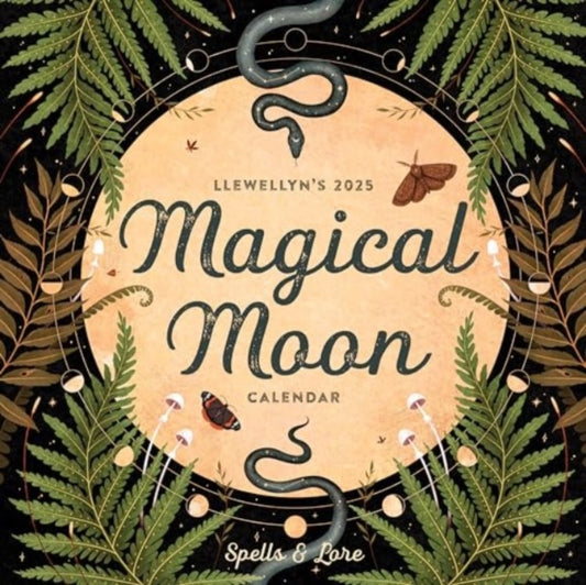 Llewellyn's 2025 Magical Moon Calendar : Spells & Lore-9780738776231